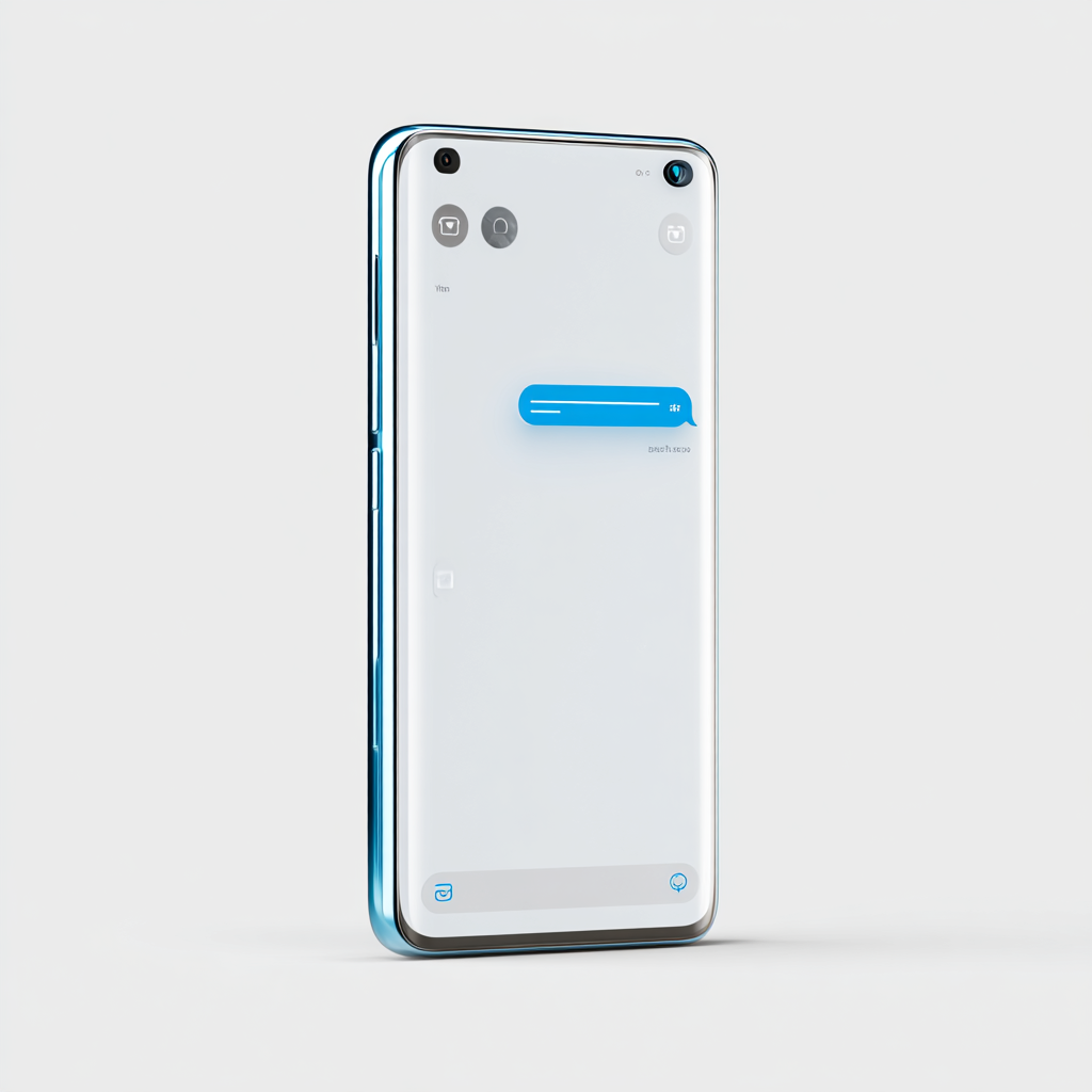 LINE連携を表すスマートフォンUI